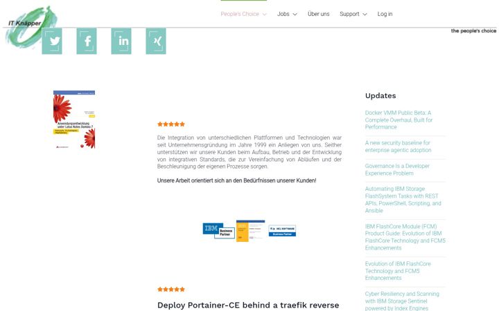 Screenshot of it-knaepper.com