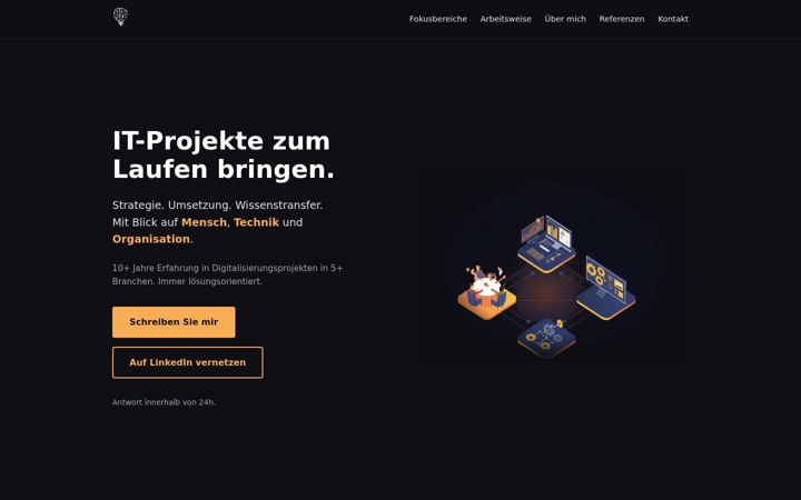 Screenshot of it-kuhn.com