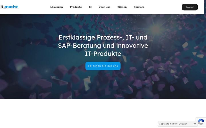 Screenshot of it-motive.de