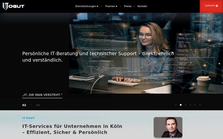 Screenshot of it-ogut.de