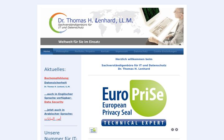 Screenshot of it-planung.com