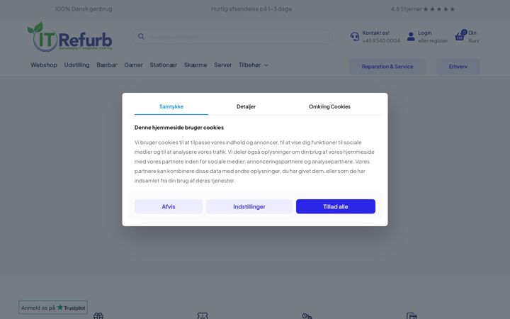 Screenshot of it-refurb.dk