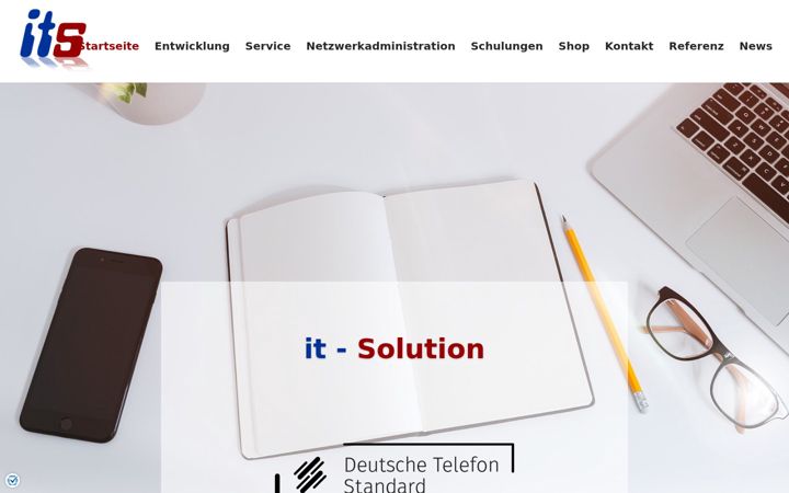 Screenshot of it-s-schnell.de