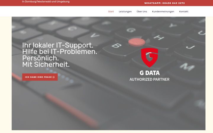 Screenshot of it-service-dornburg.de