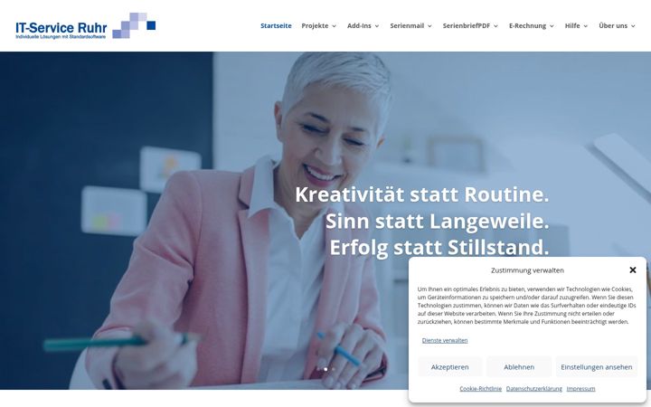 Screenshot of it-service-ruhr.de