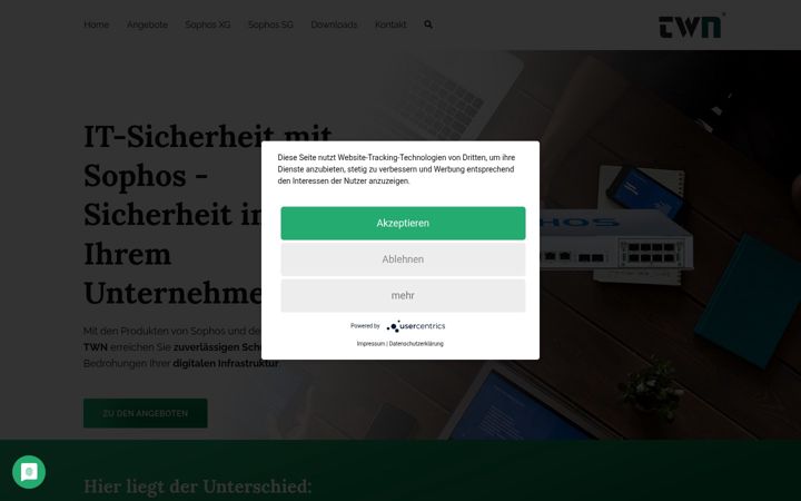 Screenshot of it-sicherheit-im-unternehmen.de