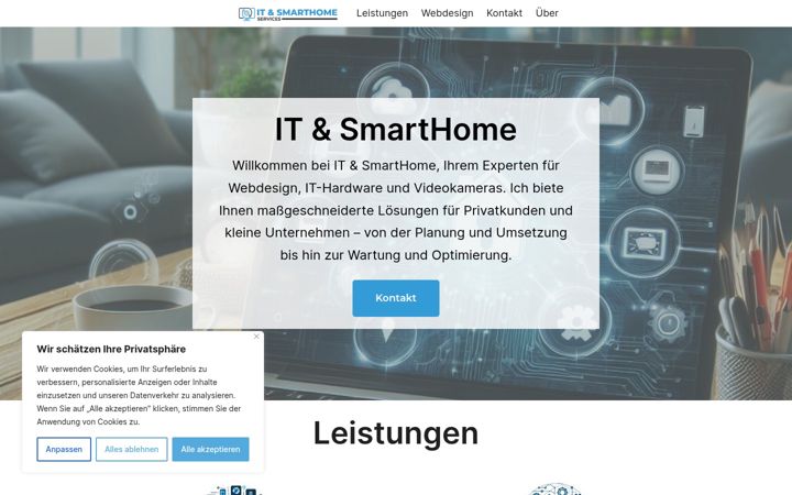 Screenshot of it-smarthome.net