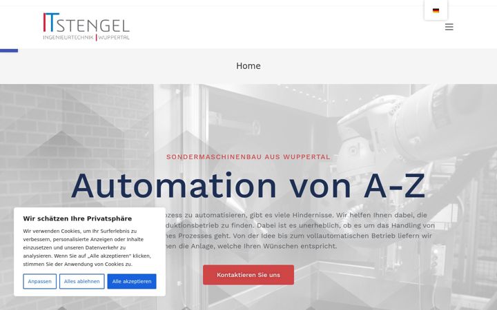 Screenshot of it-stengel.de