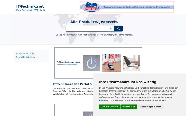 Screenshot of it-technik.net
