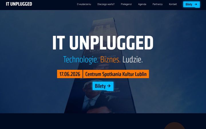 Screenshot of it-unplugged.com