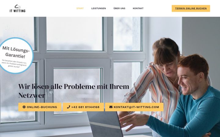 Screenshot of it-witting.com