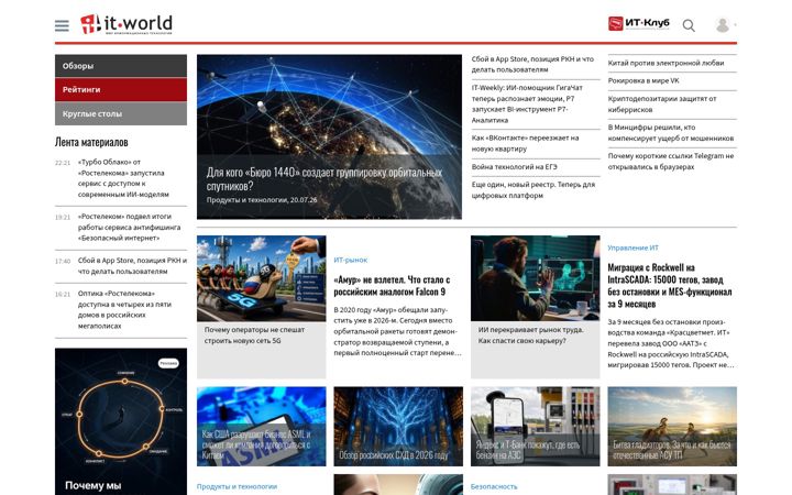 Screenshot of it-world.ru