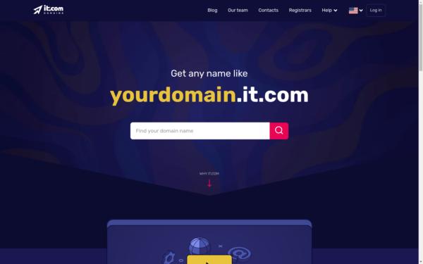 Screenshot of it.com