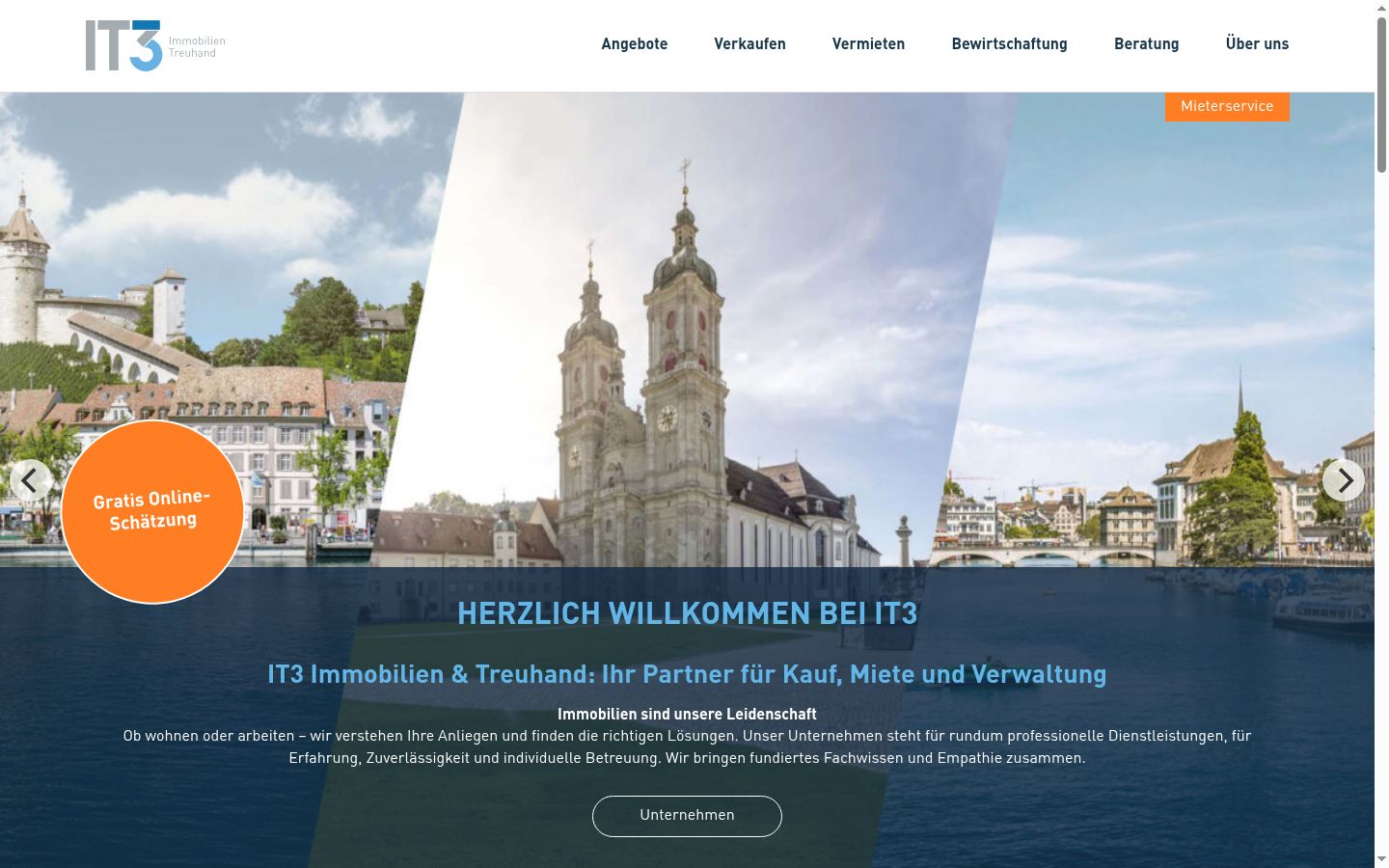 Screenshot des Einwilligungsbanners vor jeglicher Interaktion