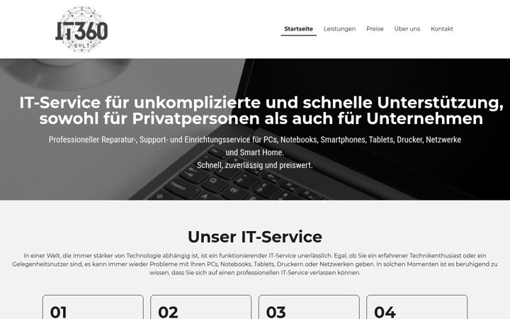 Screenshot of it360sylt.de