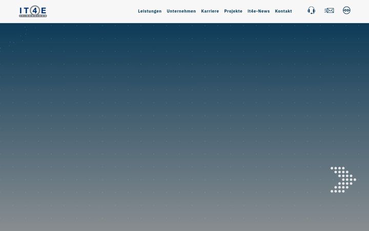 Screenshot of it4e.de