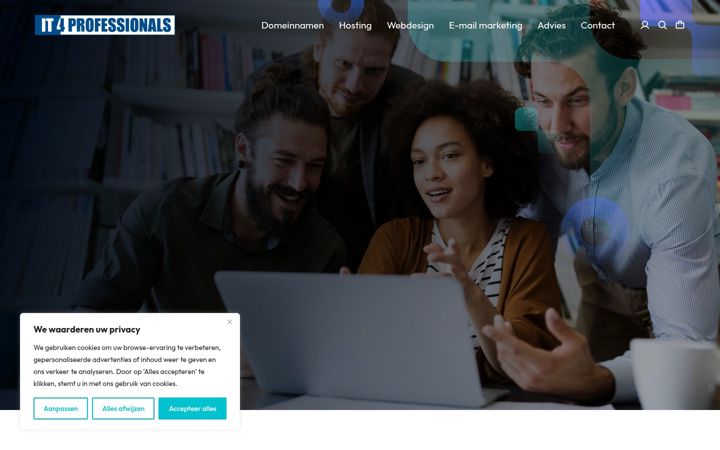 Screenshot of it4professionals.be