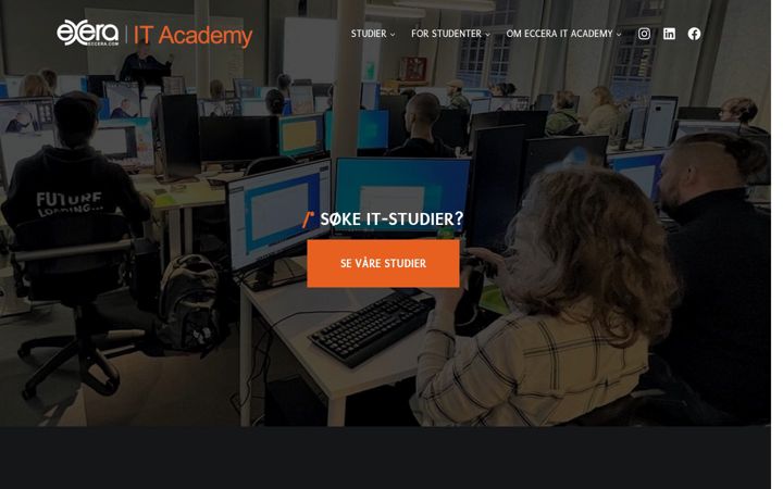 Skærmbillede af itacademy.no