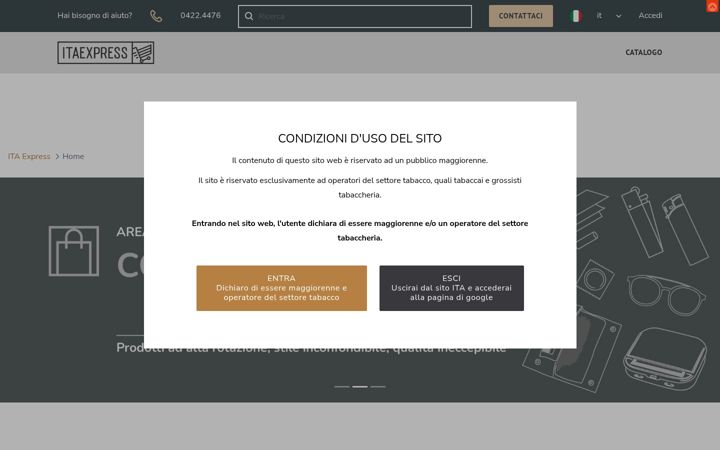 Screenshot of itaexpress.it