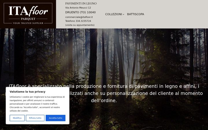 Screenshot of itafloor.it