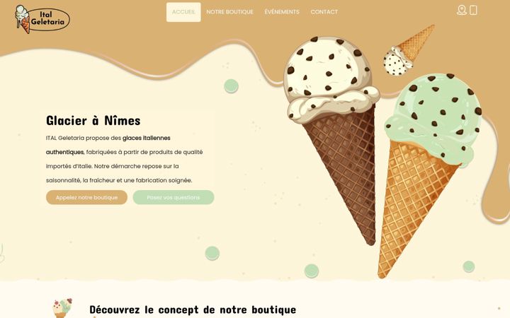 Screenshot of ital-events.fr