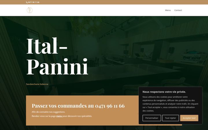 Screenshot of ital-panini.be