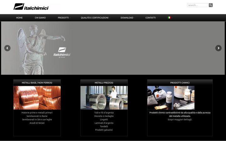 Screenshot of italchimici.it