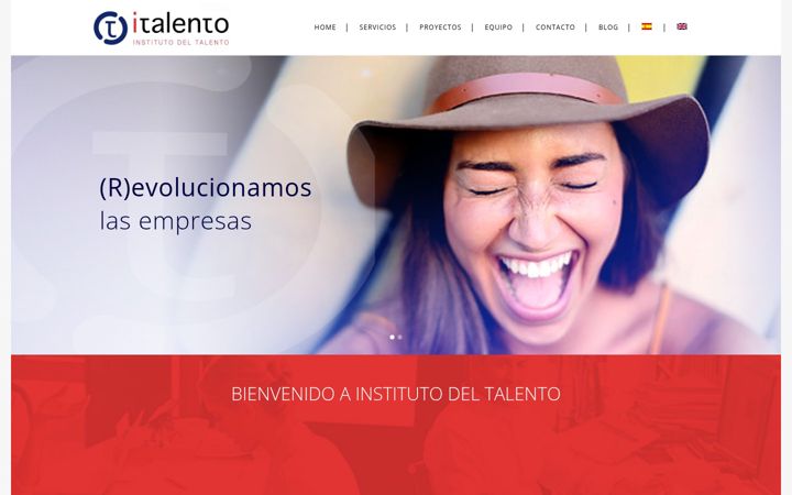 Screenshot of italento.es