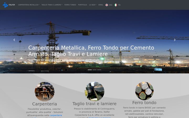 Screenshot di italfer.it