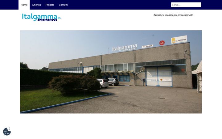 Screenshot of italgamma.com