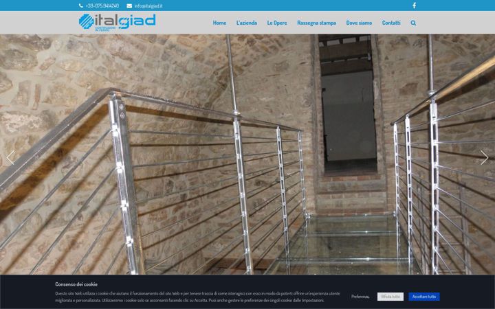Screenshot of italgiad.it