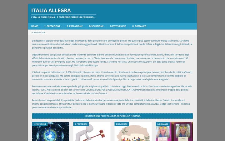 Screenshot of italia-allegra.net