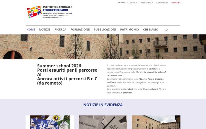 Screenshot of italia-liberazione.it