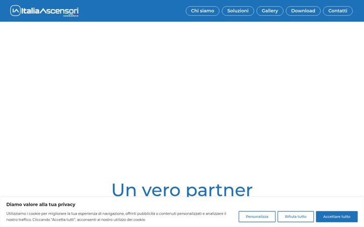 Screenshot of italiaascensori.it