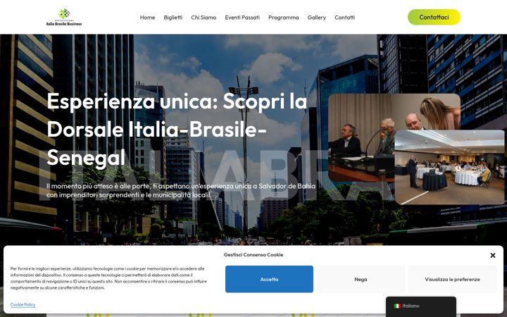 Screenshot of italiabrasilebusiness.com
