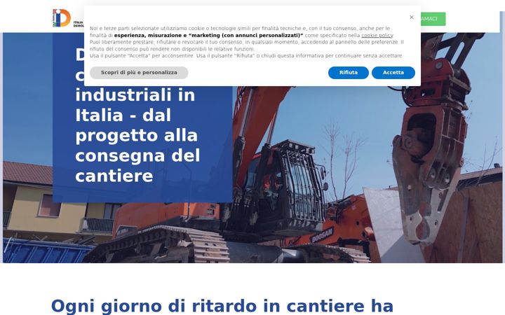 Screenshot of italiademolizionisrl.it