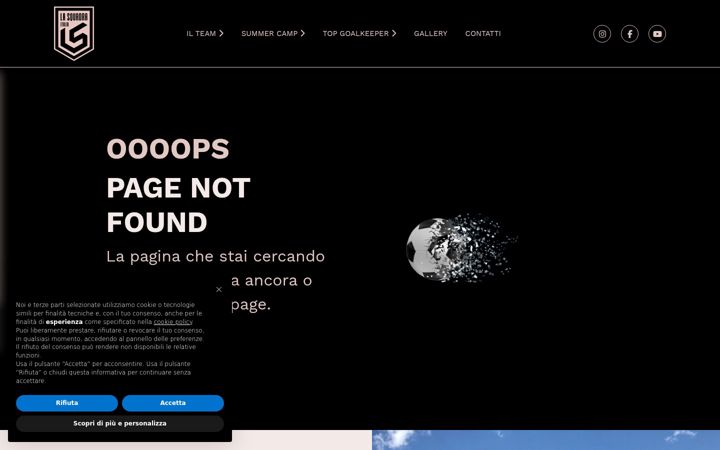 Screenshot of italiafootballtalent.com
