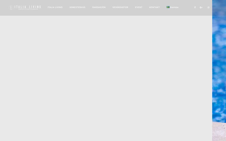 Screenshot of italialiving.se