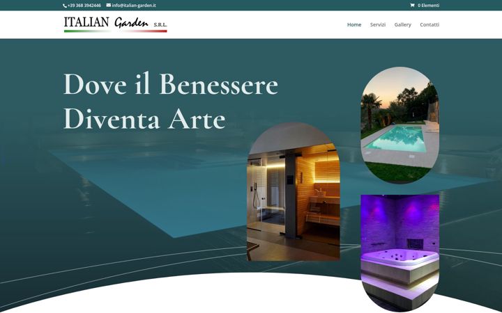Screenshot of italian-garden.it