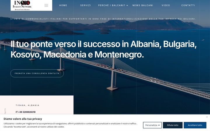Screenshot of italian-network.net