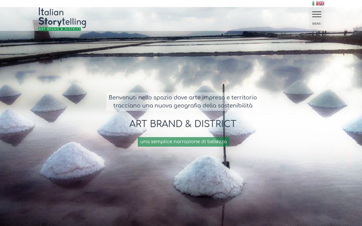 Screenshot of italian-storytelling.com