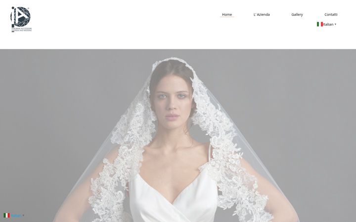 Екранна снимка на italianaaccessori.it