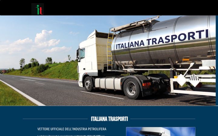 Screenshot of italianatrasporti.it
