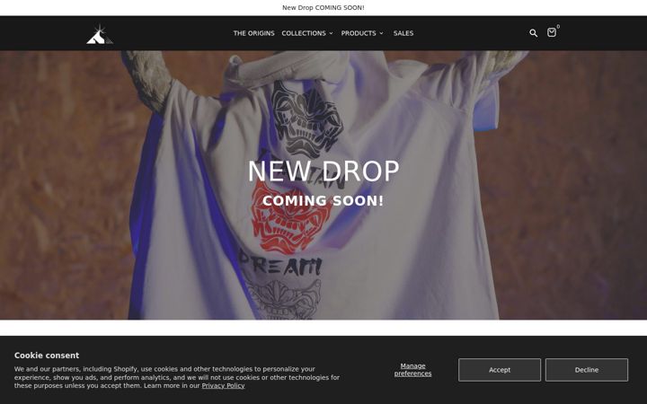 Screenshot of italiandreamapparel.com