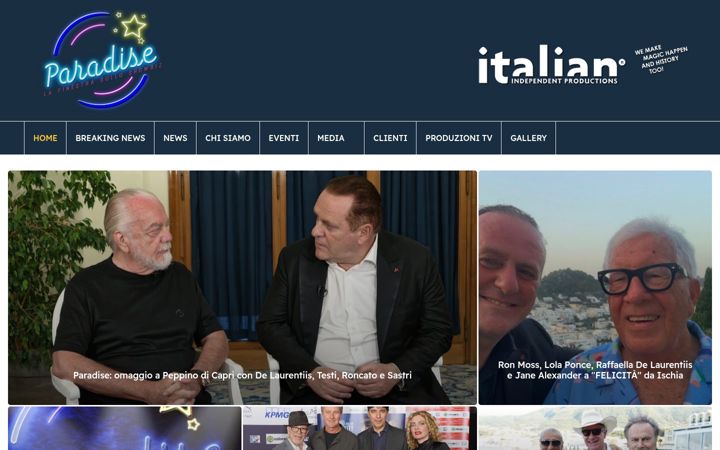 Screenshot of italianindependentproductions.com