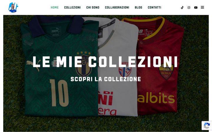 Screenshot of italianjerseycollector.com