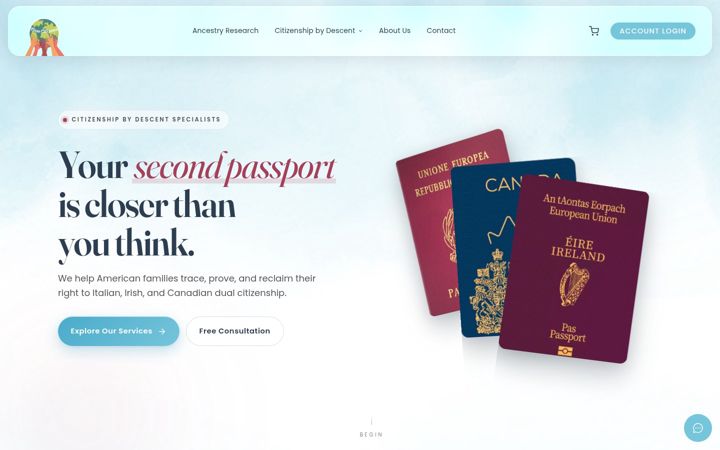 Screenshot of italiannow.it