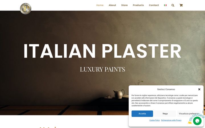 Screenshot of italianplaster.it