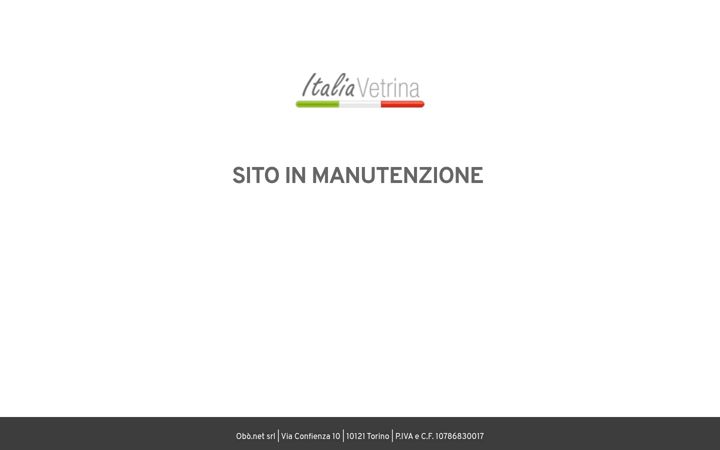 Screenshot of italiavetrina.it
