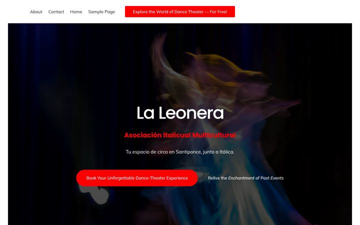 Screenshot of italicual.com